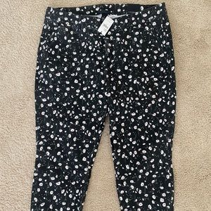 Floral Skinny Leg Jeans